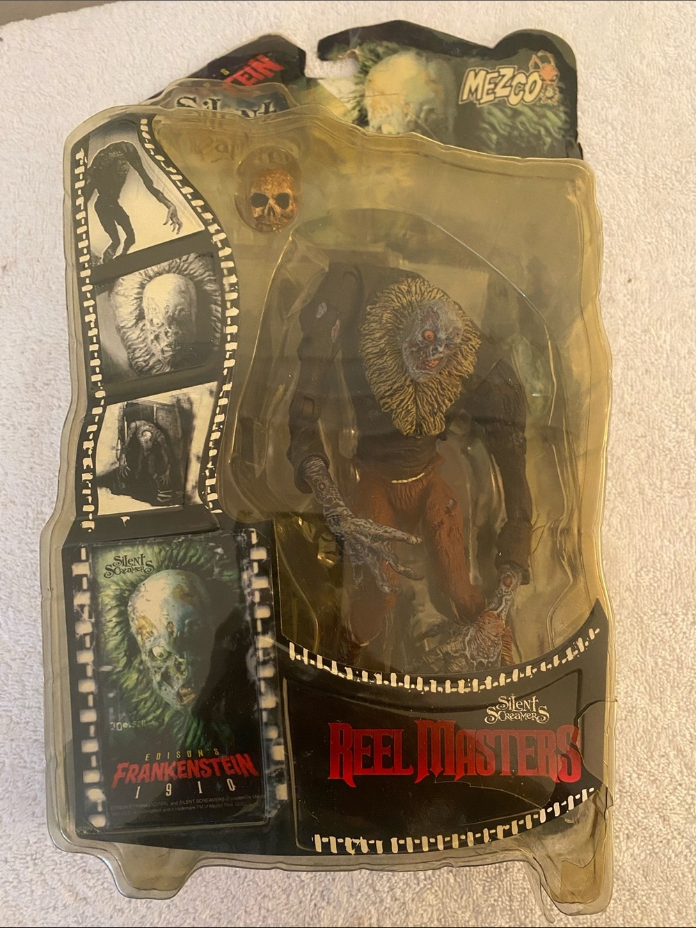 Mezco Reel Masters Silent Screams Creature Figure - Brown & Black
